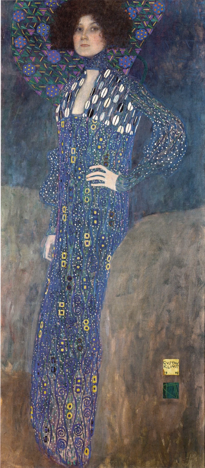 Ritratto di Emilie Flöge - 1902, Wien Museum Karlsplatz, Vienna